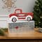 Merry Christmas Truck Wooden Advent Calendar - 9"